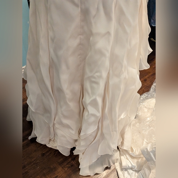 Ivory sz 10 wedding gown Jennifer Salmon - Picture 12 of 12